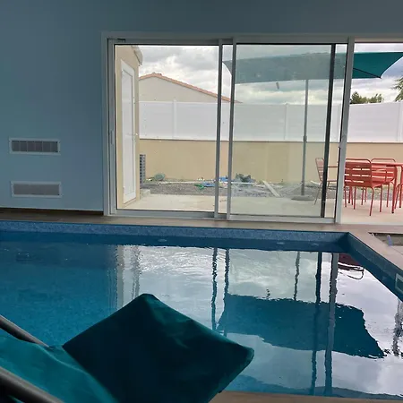 Maison Avec Piscine Interieure Privee, Buses De Spa, Jardin Clos Et Parking Aouste-sur-Sye Exterior foto